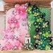Tesochye Pink and Green Witch Party Decorations164 Pcs Light Pink Deep Green Black Balloon Arch Kit with Iridescent Exploding Star Balloons for Princess Witch Birthday Party Fairy Wonderlad Party Supplies - Image 3