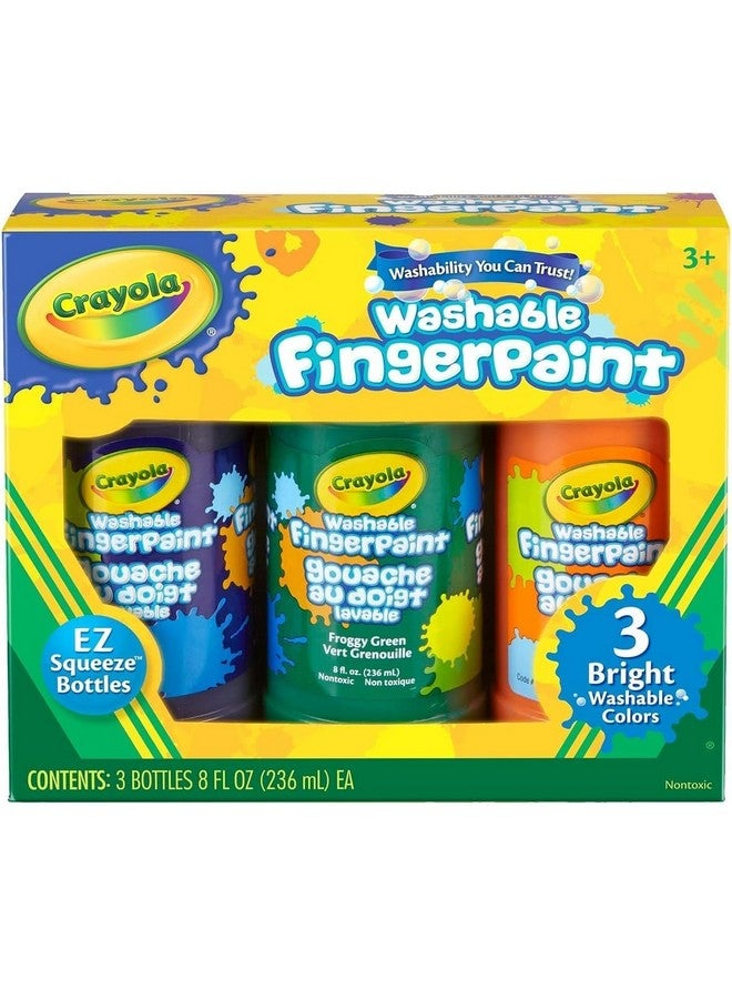 كرايولا مجموعة أقلام تلوين الأصابع القابلة للغسل من كرايولا، 3 قطع - Image 1