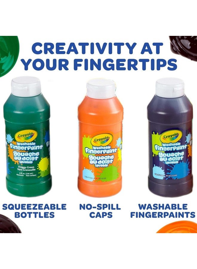 كرايولا مجموعة أقلام تلوين الأصابع القابلة للغسل من كرايولا، 3 قطع - Image 5