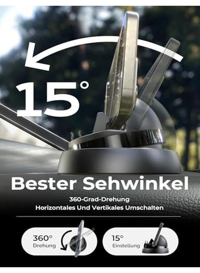 إيروريكس حامل هاتف للسيارة لهاتف Iphone 16 وحامل للهاتف المحمول في السيارة وحامل للهاتف المحمول على لوحة عدادات السيارة وحامل للهاتف المحمول في السيارة وحامل للسيارة وإكسسوارات الهاتف المحمول مناسب لهاتف Iphone 15 وSamsung - Image 2