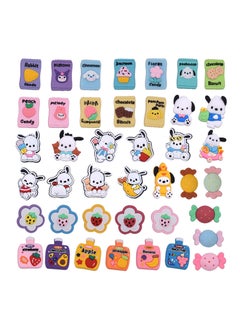 Excefore 41 Pcs Shoe Decoration Charms for Clogs Sandals, Lovely Sanrio Shoe Accessories Charms for Girls Party Favors Gifts  - Image 1