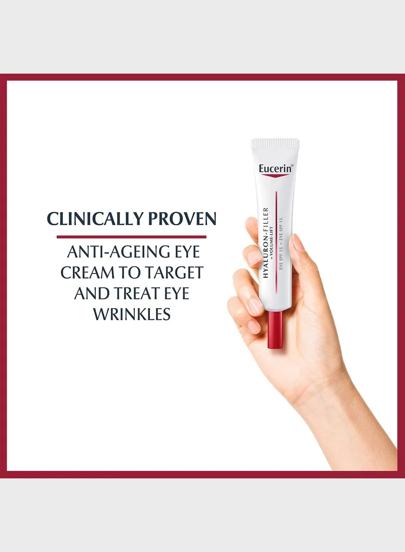 Eucerin كريم العين هيالورون - فيلر + رفع حجم العين 15 مل