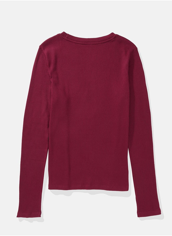امريكان ايجل - Crew Neck Knitted T-Shirt - Image 1