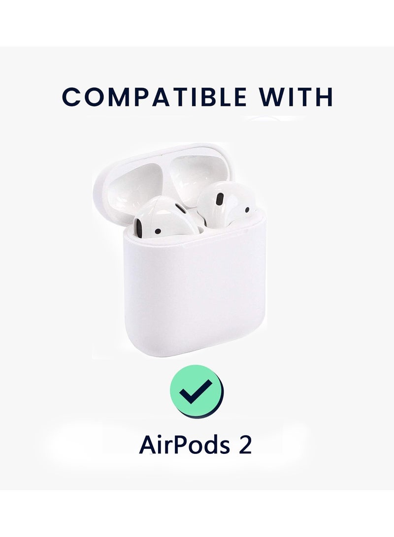 Aramid pattern Earphones Compatible with Airpods 2 Headphones Cover - Black - Image 2