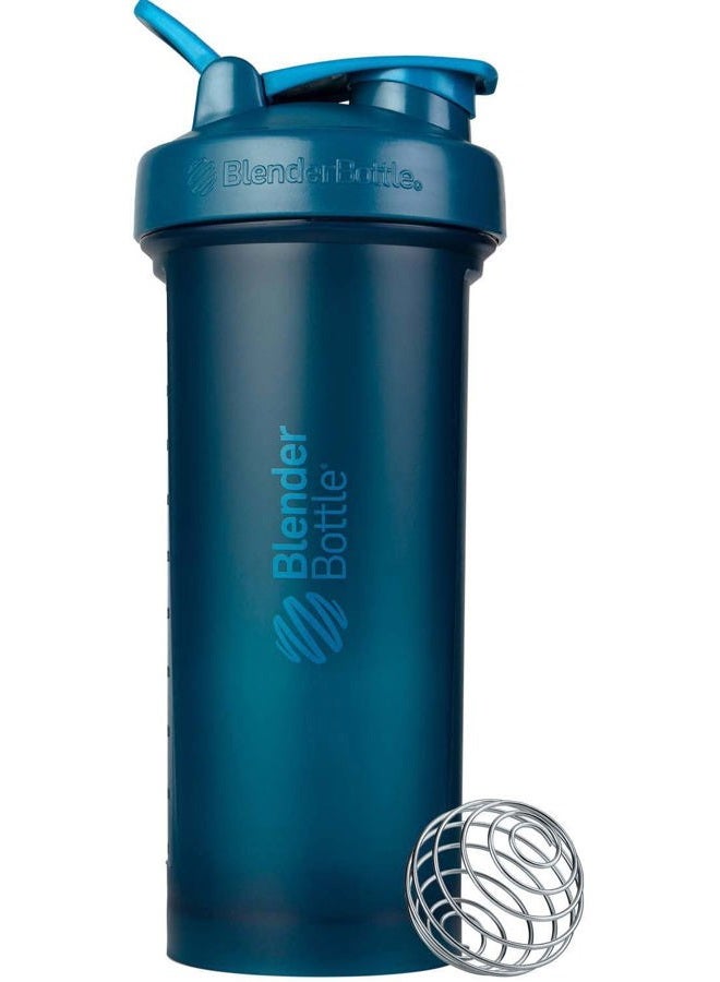 BlenderBottle Classic V2 Shaker Bottle Perfect for Protein Shakes and Pre Workout, 45-Ounce, Ocean Blue - Image 1