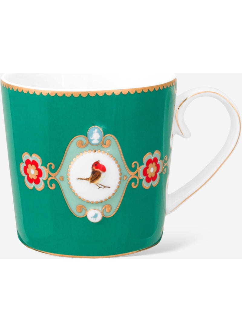 Pip Studio Love Birds Green Porcelain Mug 150 ml  - Image 1