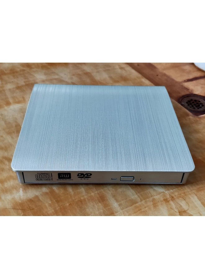 Hot Brushed USB External DVD Burner Player Brand Original Package Movement Direct Sales-Color:Black - Image 4