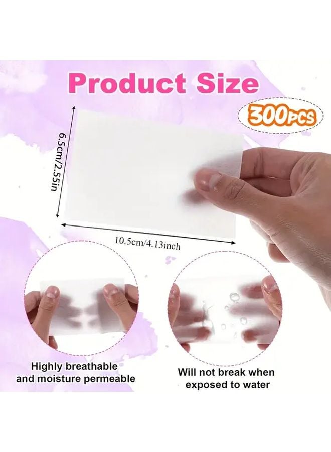 300pcs Disposable Perming Papers High Temperature Resistant Salon Perm Roll Paper - Image 4