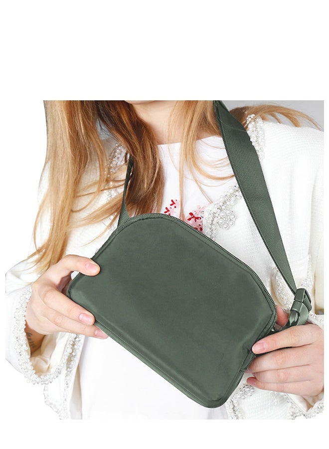 Belt Bag Fanny Pack Crossbody Bags for Women Men, Everywhere, Water Resistant Waist Packs, Bean Green - Image 3