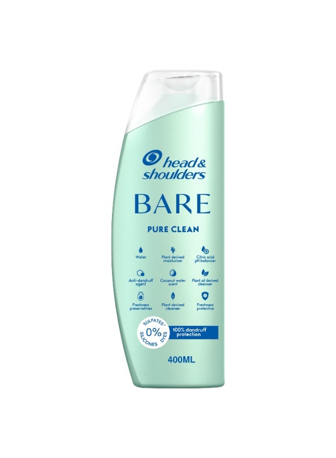Head & Shoulders Bare Pure Clean Shampoo - Image 1