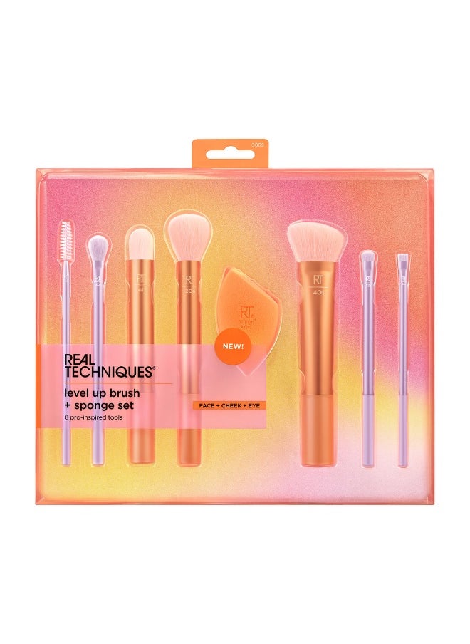 REAL TECHNIQUES Level Up Brush + Sponge Set  - Image 2