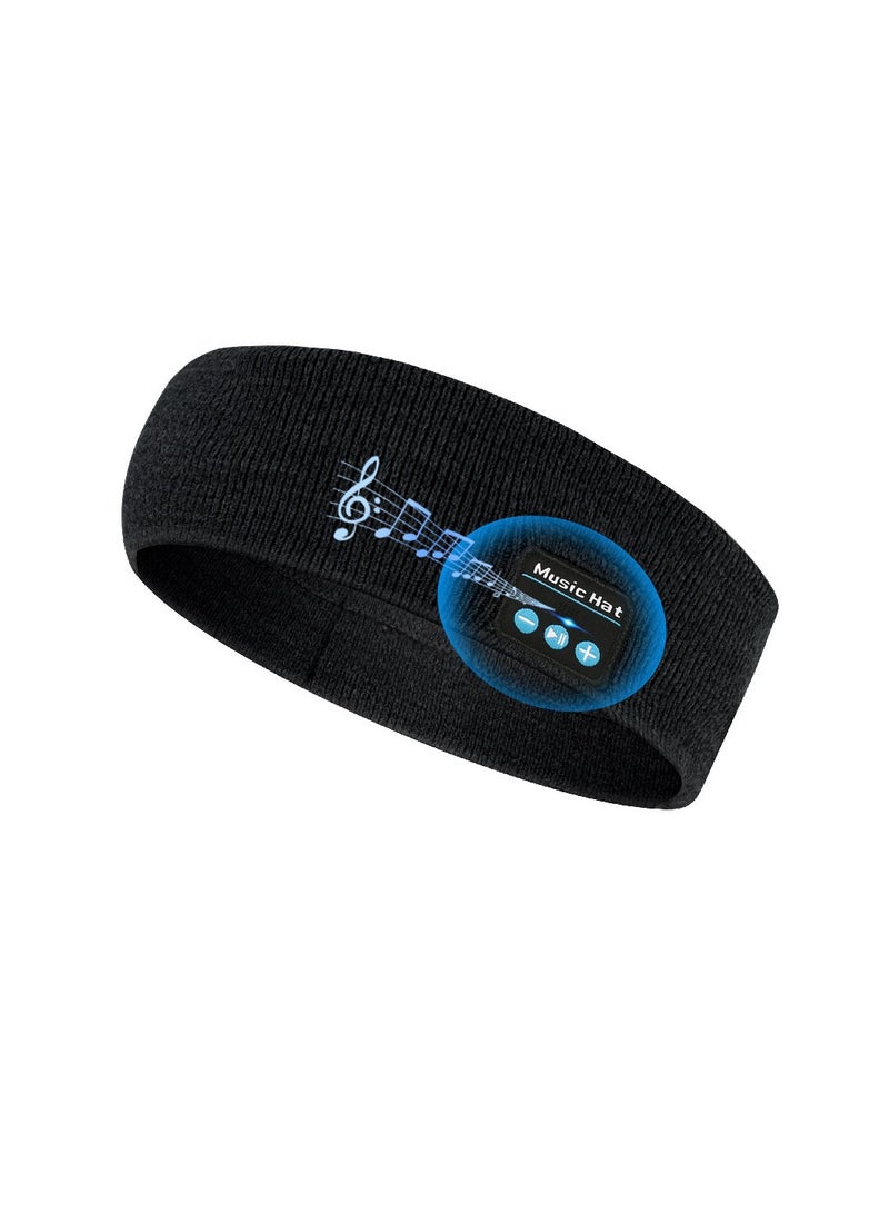 general Sleep Headphones Wireless Music Sleep Headband, Unisex Adult Wireless Sports Headphones with Ultra-Thin HD Stereo Speakers, Music Sleep Headband for Jogging, Sports, Side Sleepers, Meditation-Black  - Image 1