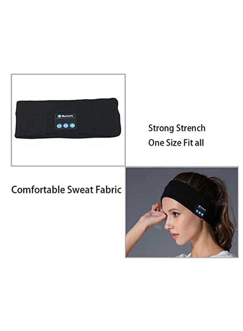 general Sleep Headphones Wireless Music Sleep Headband, Unisex Adult Wireless Sports Headphones with Ultra-Thin HD Stereo Speakers, Music Sleep Headband for Jogging, Sports, Side Sleepers, Meditation-Black  - Image 3