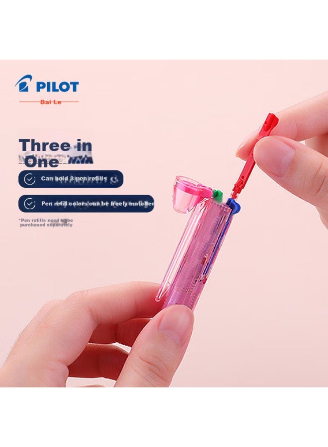 Pilot Coleto Multi-Function Pen Body With 3-Color Click Mechanism Lhkcg15C Pearl White - Image 2