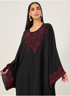 Styli Maxi Kaftan with Embroidery  - Image 3