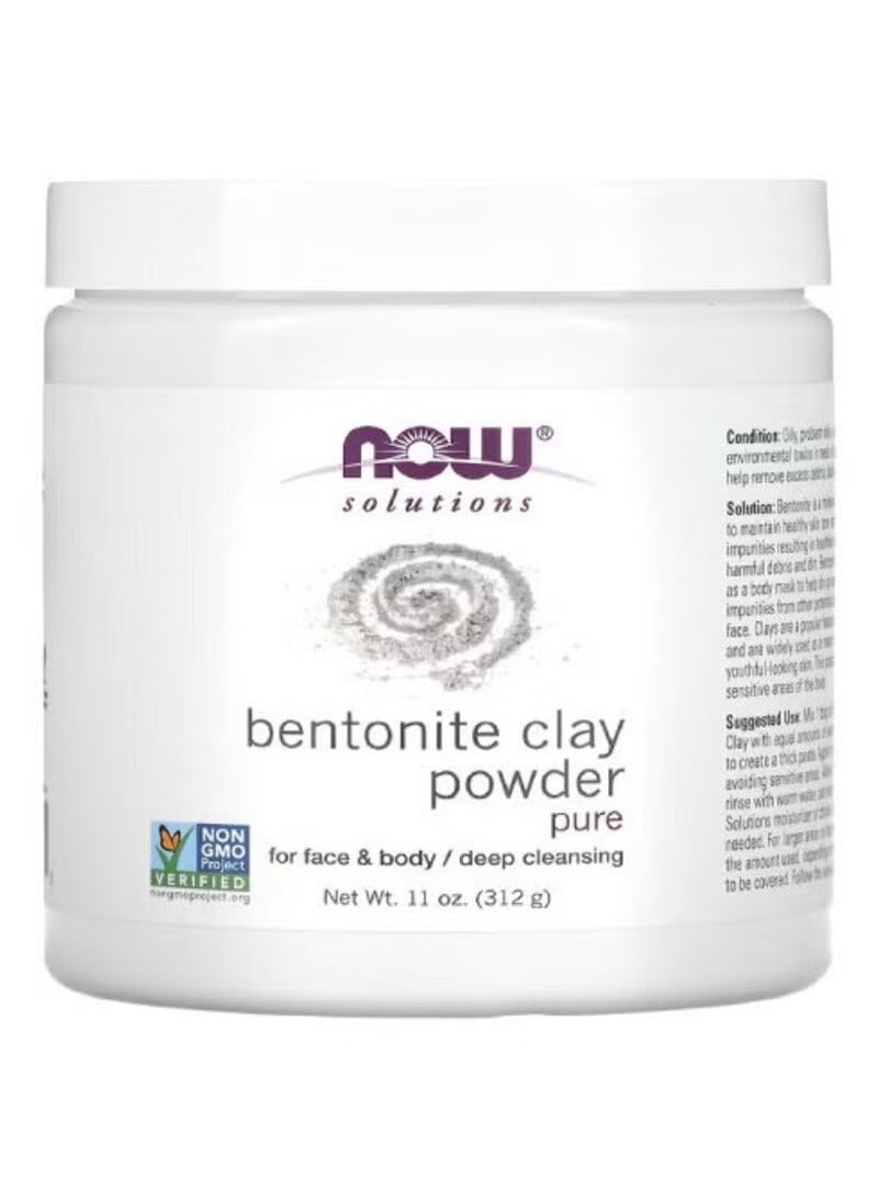Now Bentonite Clay Powder 312g