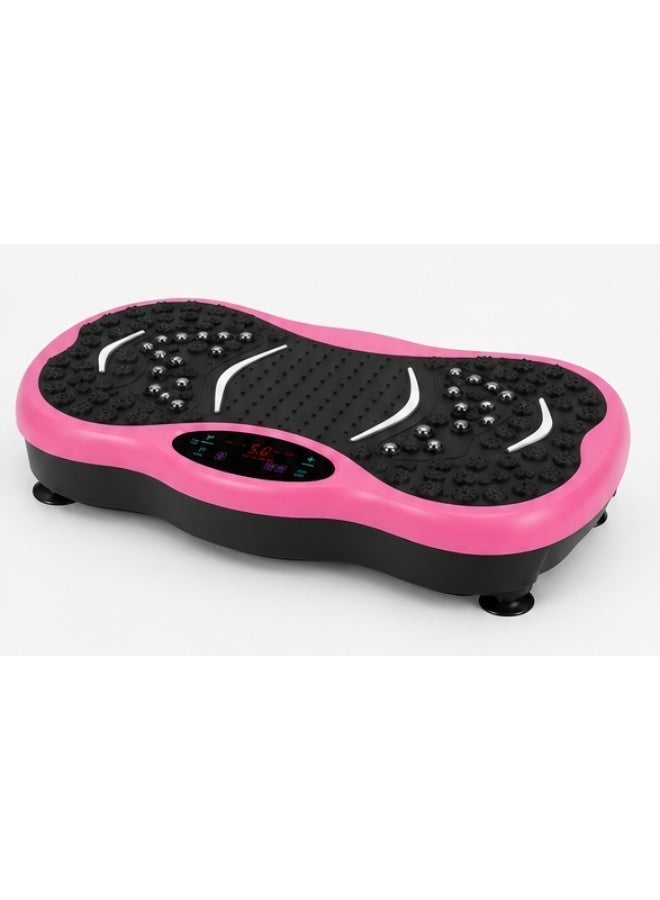 CITY STAR - Vibration Plate Exercise Machine, Fitness Vibration Trainer, Pink - Image 3