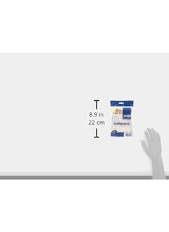 هوت باك ملعقة حلوى بلاستيكية للاستعمال مرة واحدة، لون أبيض، 50 قطعة  - Image 3