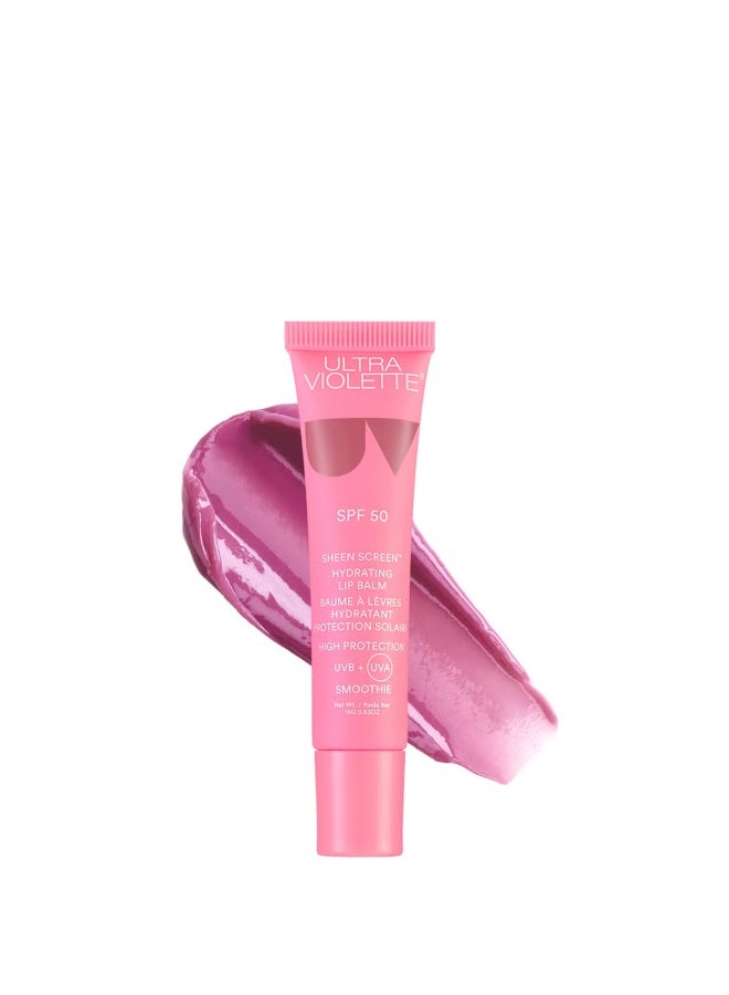 Ultra Violette Sheen Screen Hydrating SPF50 Lip Balm - Smoothie - Image 1