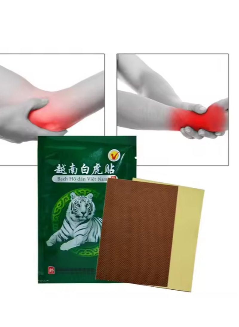 MQ Vietnam White Tiger Balm Pain Relief Plaster Meridians Arthritis Lumbar Spondylosis Pain Relieving 8 Patchs  - Image 5