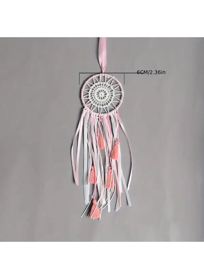 تعليق حائط بوهمي Dreamcatcher 2 قطعة مع شرابات لغرفة النوم غرفة المعيشة المنزل هدية - Image 3