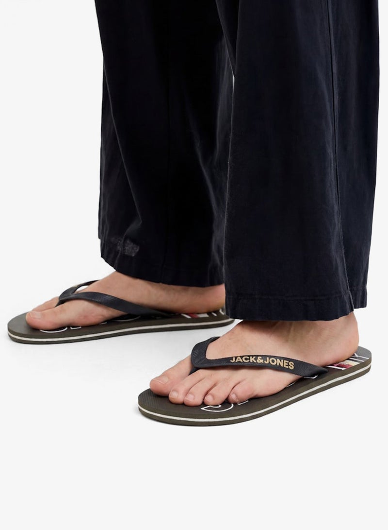 JACK & JONES Printed Flip Flops - Image 2
