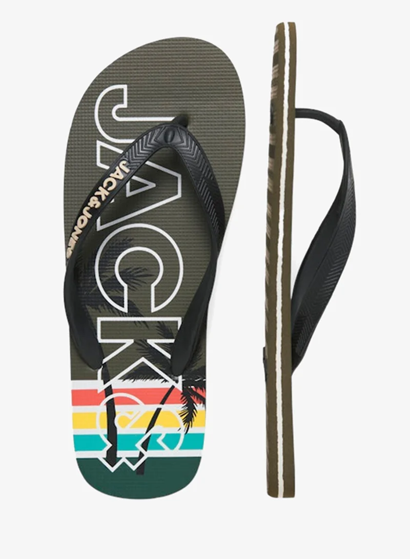 JACK & JONES Printed Flip Flops