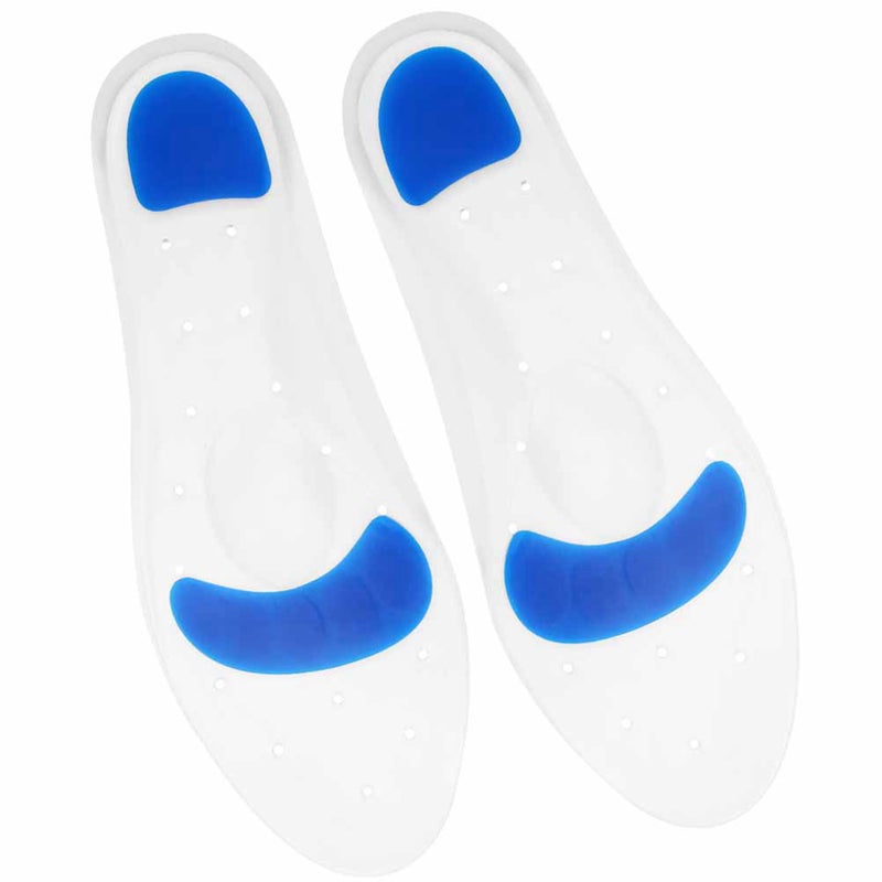 Silicone Insoles Shock Absorption High Elasticity Cuttable Arch Support Shoe Insert Insoles - Image 4