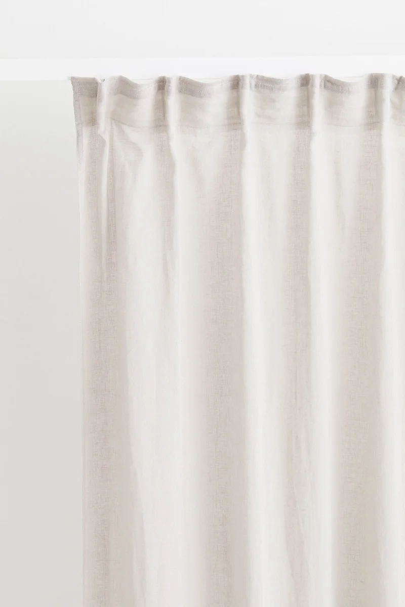 اتش اند ام 2-Pack Multiway Linen-Blend Curtains