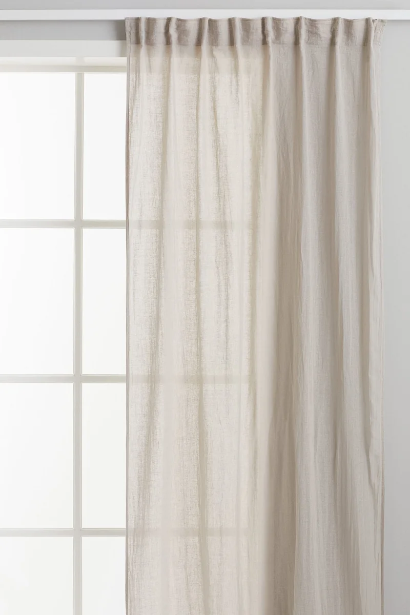 H&M 2-Pack Multiway Linen-Blend Curtains