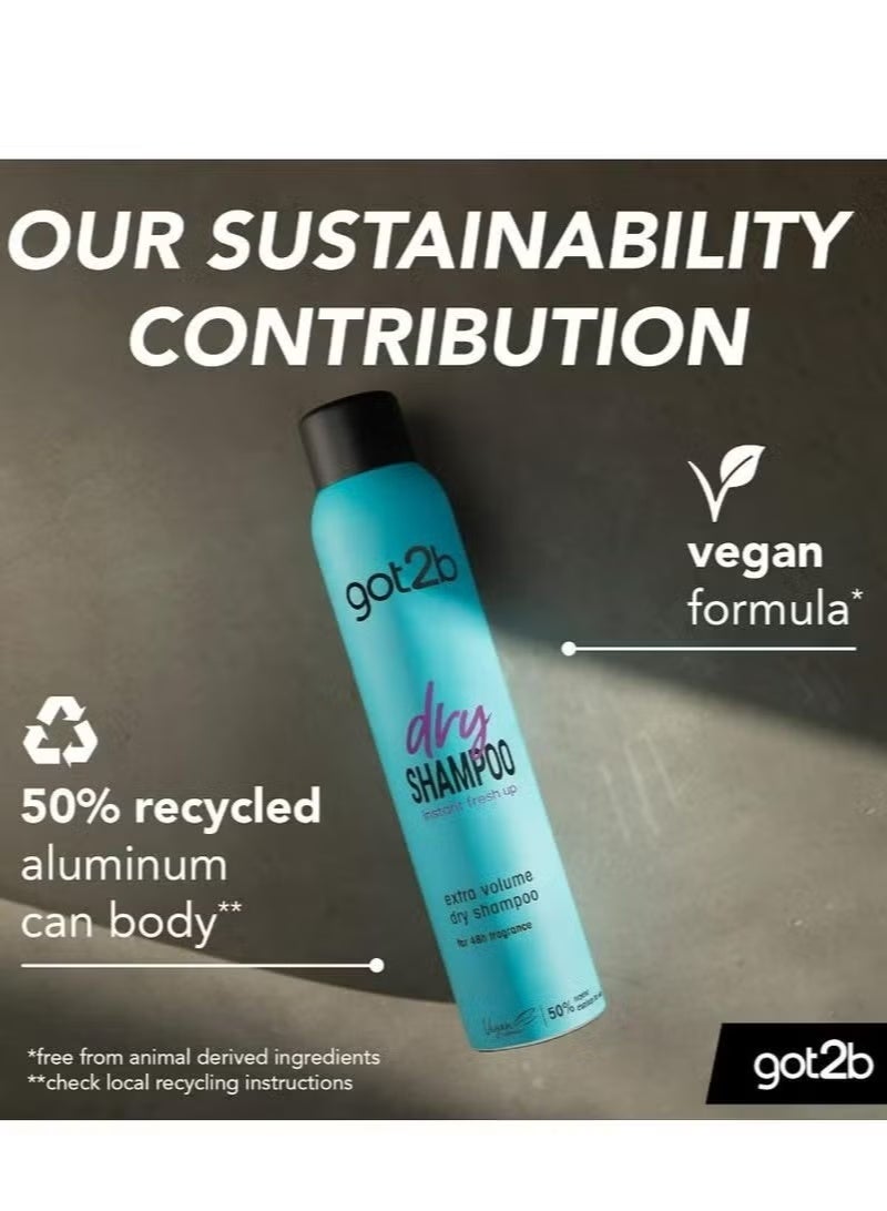 Got2b Schwarzkopf Fresh It Up Dry Shampoo from Got2Be 200ml - Image 2