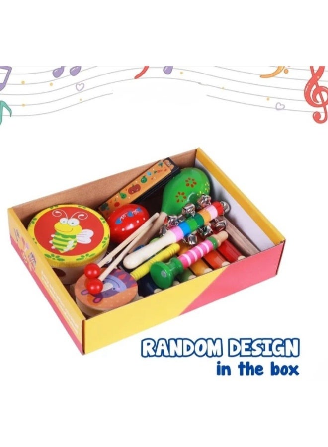 حديقة الألعاب مجموعة آلات موسيقية للأطفال - مجموعة متعددة من الأدوات الموسيقية للعب الإبداعي والاستكشاف الموسيقي - Image 4