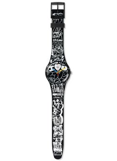 Swatch Unisex Love Wall Quartz Movement Water Resistant Wrist Watch - 41 Mm  - Image 2