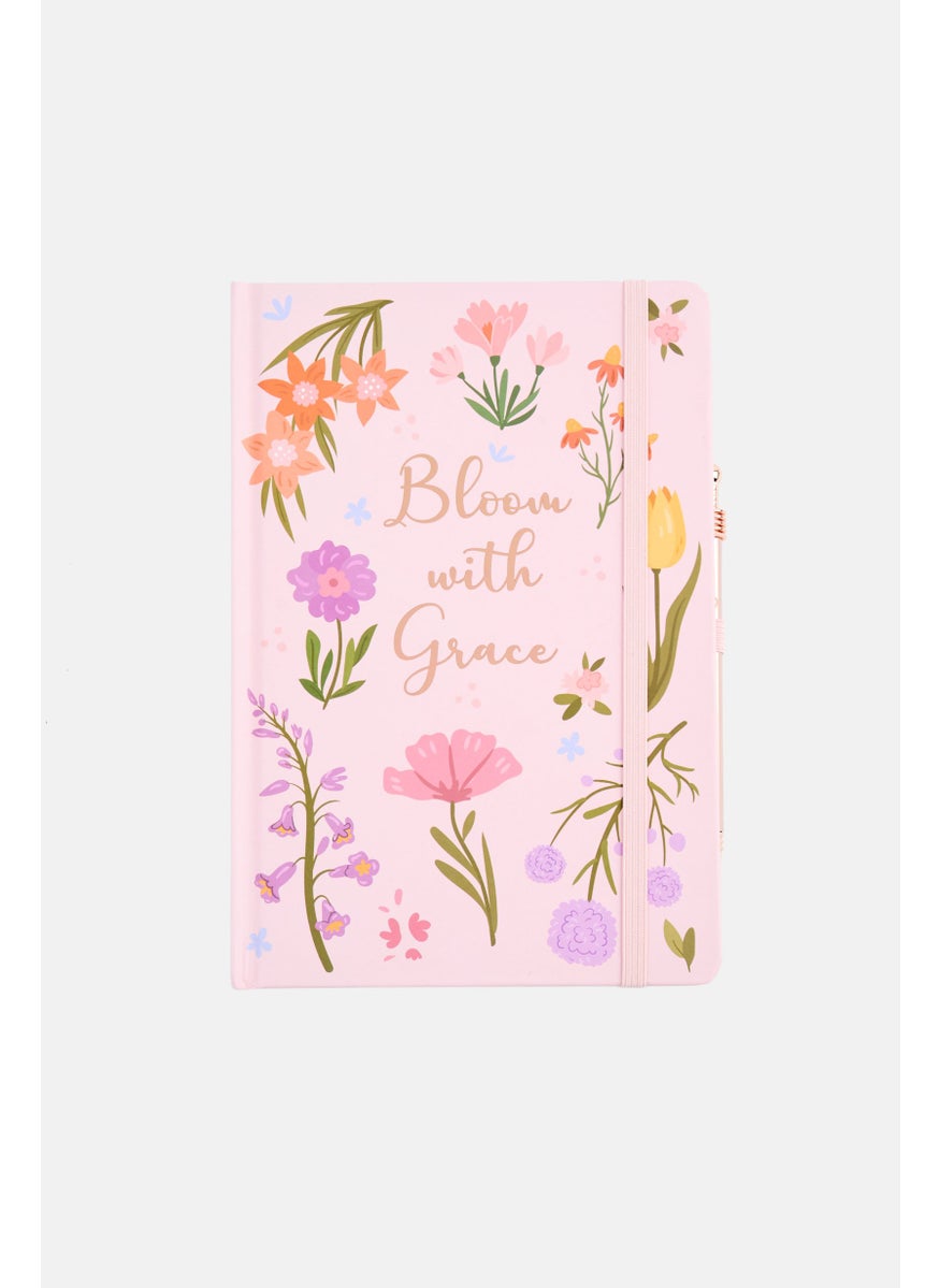 VOTUM Bloom With Grace Binding Notebook With Pen  - Image 1