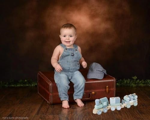 Kate 5x7ft Brown Abstract Backdrop for Photography Headshot Portrait Background Old Master Photo Stuido Props - Image 2