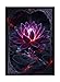 Katomula 100 MTG Card Sleeves with 100 Inner Sleeves Textured Back Art Sleeves Black Border Black Inside Fit Standard Size Cards Black Lotus - Image 3