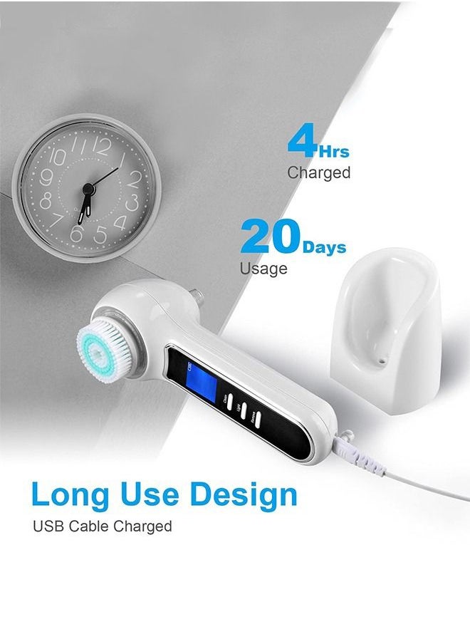 General - Electric blackhead Cleansing Brush set, LCD screen vacuum charging cleanser, IPX7 waterproof 3-in-1 cleanser, exfoliating Cleansing brush and deep pore Cleansing cleanser - Image 1