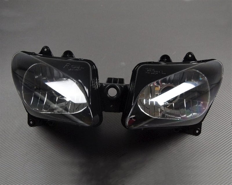 DEMULAX Motorcycle Front Headlight Assembly for YZF R1 2000-2001 - Image 1