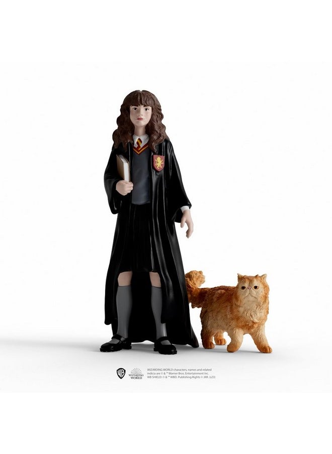 Schleich Wizarding World Of Harry Potter 2Piece Set With Hermione Granger & Crookshanks Collectible Figurines For Kids Ages 6+  - Image 5