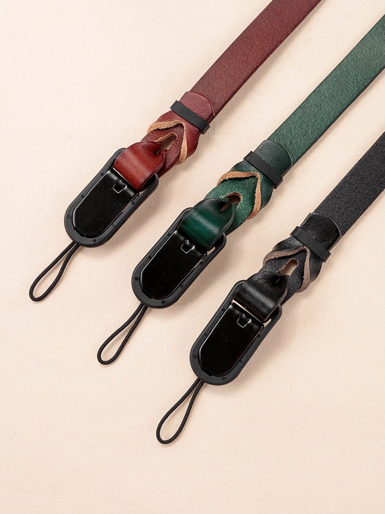 Fuji X100V Xt30 Xt4 Canon Eosr Sony A73 Nikon Z7 Micro Single Camera Leather Shoulder Strap Strap - Image 4