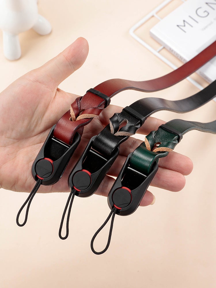 Fuji X100V Xt30 Xt4 Canon Eosr Sony A73 Nikon Z7 Micro Single Camera Leather Shoulder Strap Strap - Image 2