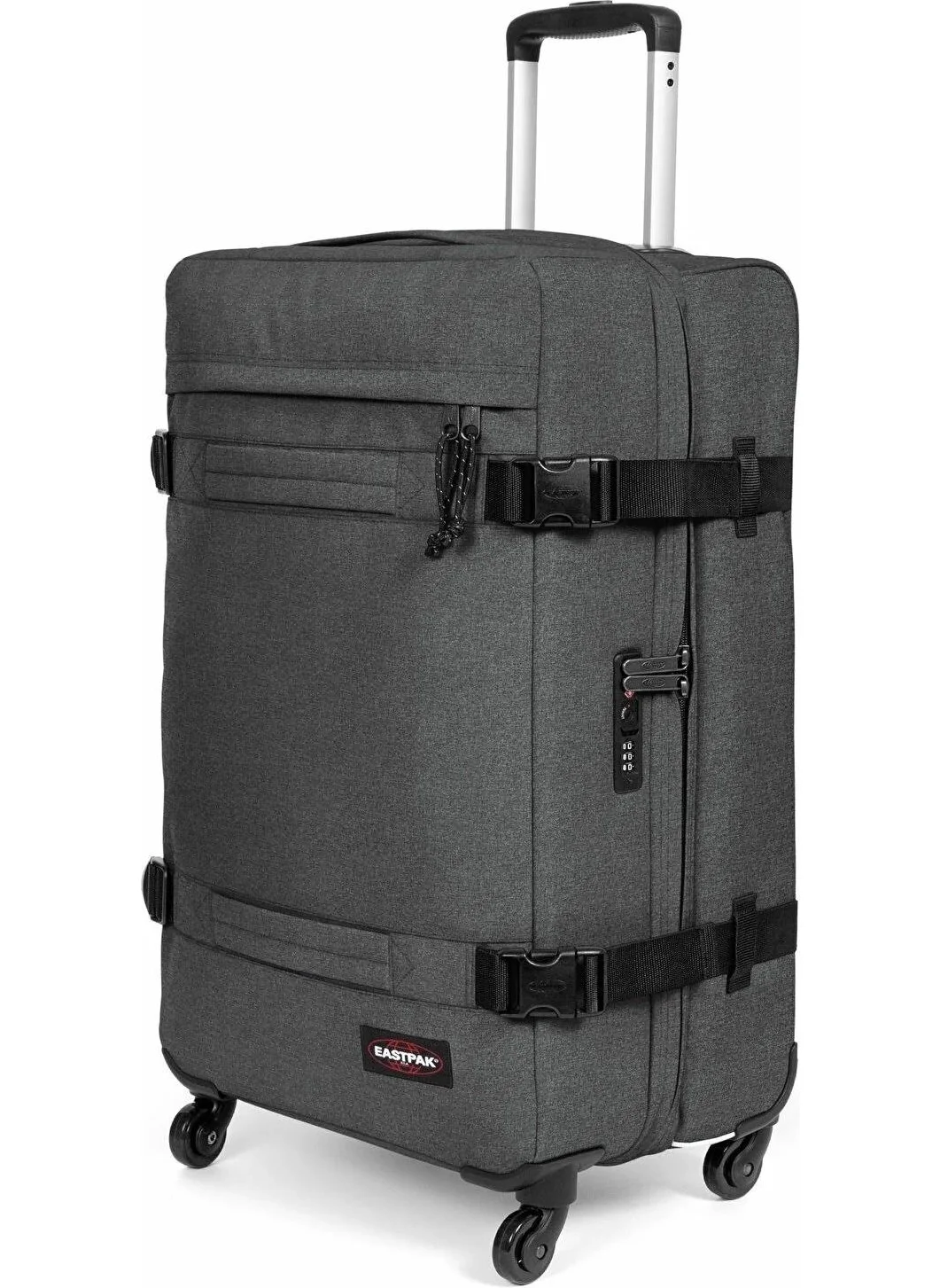 EASTPAK Transit'R 4 Gray Wheeled Suitcase