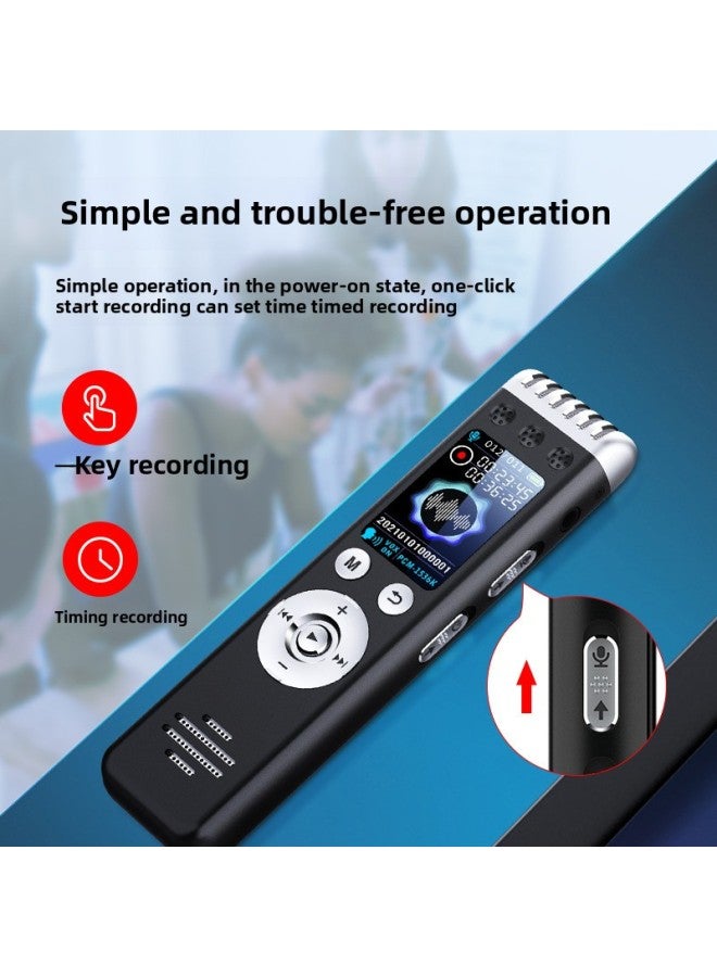 Direct Q88 Dual Microphone Dynamic Noise Reduction 240 Hours Long Standby MP3 Recording Pen-Color:English Version-Capacity:4GB - Image 4