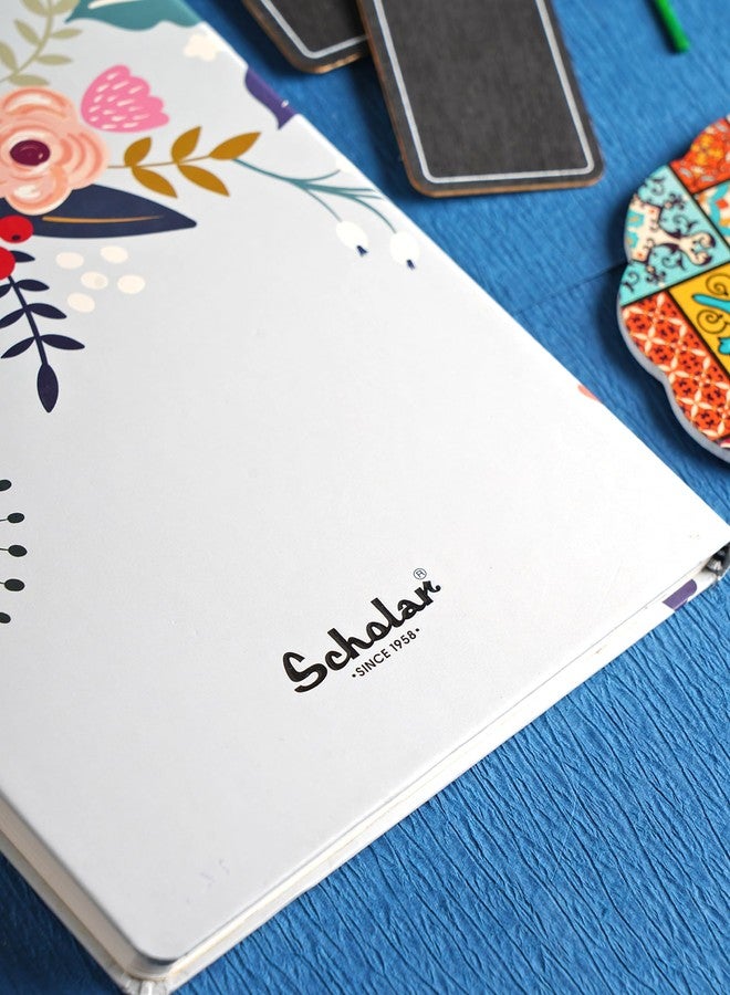 Scholar دفتر امتنان من Scholar Artcover - ورق طبيعي اللون 90 جرامًا للمتر المربع | 192 صفحة | دفتر ذو غلاف مقوى لتدوين الامتنان اليومي والتأمل واليقظة الذهنية وكتابة اليوميات الإيجابية (A5) - Image 3
