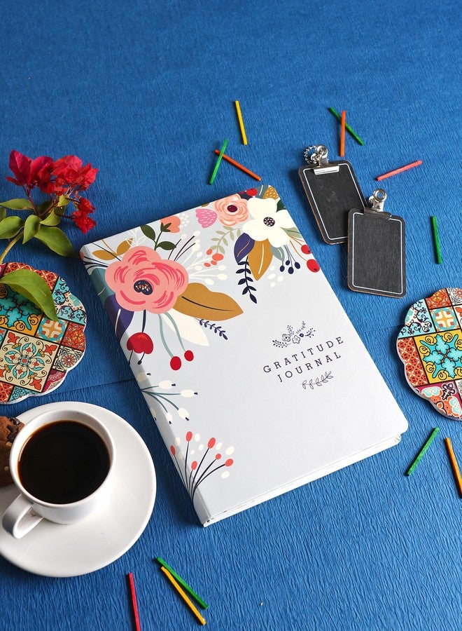 Scholar دفتر امتنان من Scholar Artcover - ورق طبيعي اللون 90 جرامًا للمتر المربع | 192 صفحة | دفتر ذو غلاف مقوى لتدوين الامتنان اليومي والتأمل واليقظة الذهنية وكتابة اليوميات الإيجابية (A5) - Image 1