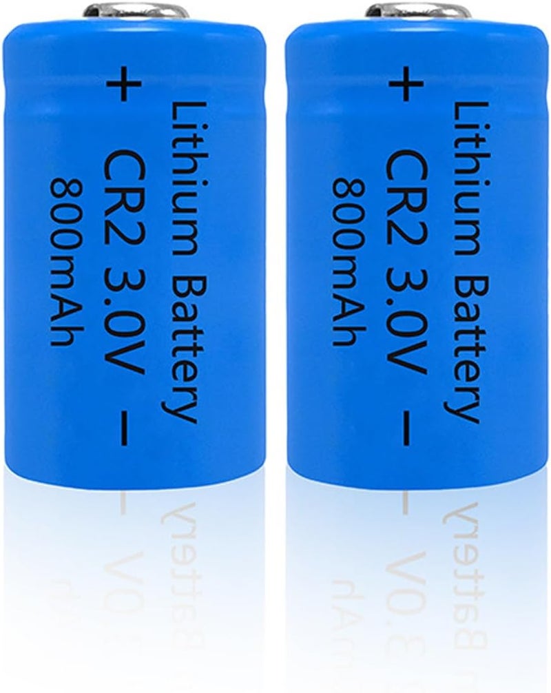 بطاريات CR2 3.0V 800mAh، سعة 15270، 2 قطعة، مناسبة للمصابيح LED والمراوح الصغيرة وغيرها. - Image 1