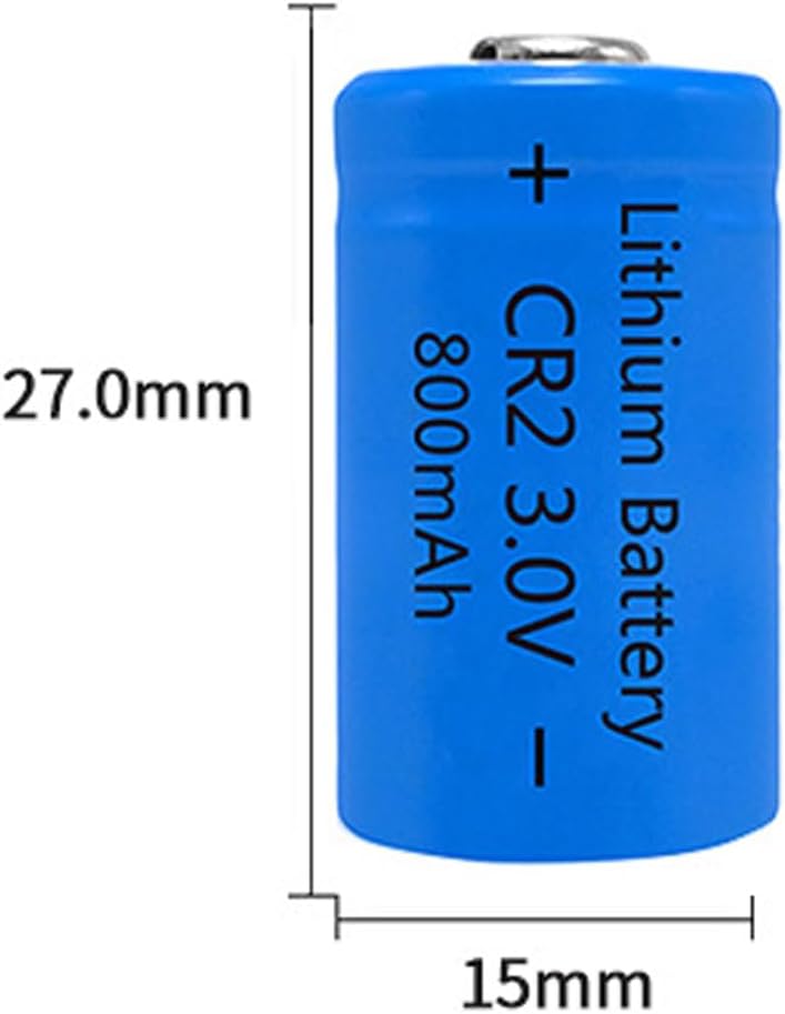 بطاريات CR2 3.0V 800mAh، سعة 15270، 2 قطعة، مناسبة للمصابيح LED والمراوح الصغيرة وغيرها. - Image 2
