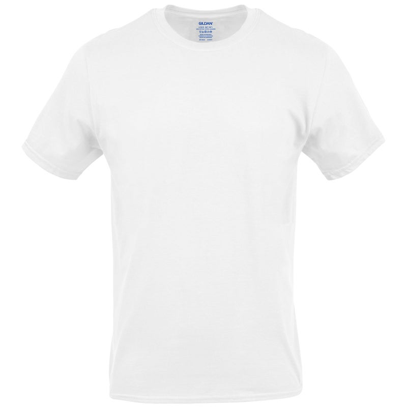 Gildan Men's Crew T-Shirts, Multipack, Style G1100, White (6-Pack), 2X-Large - Image 3