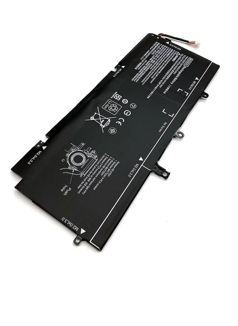 زيكسين بطارية بديلة لجهاز الكمبيوتر المحمول BG06XL متوافقة مع سلسلة HP EliteBook 1040 G3 804175-1C1 804175-181 804175-1B1 11.4 فولت 45 وات في الساعة 3780 مللي أمبير في الساعة)  - Image 1