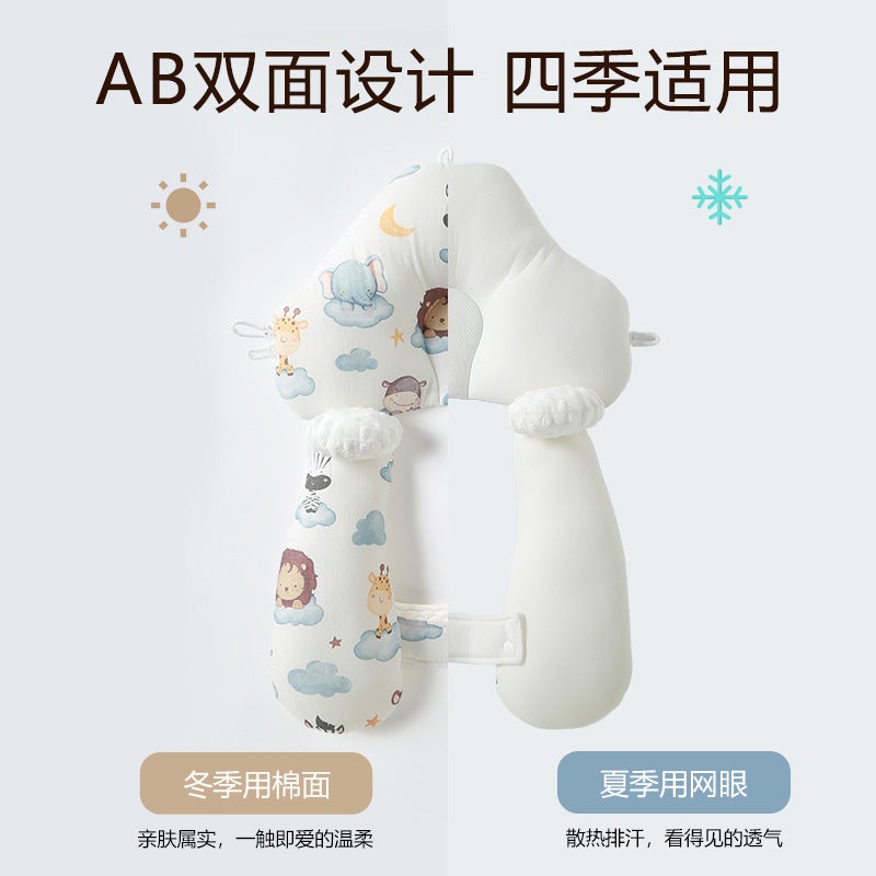 Newborn Baby Shaped Pillow – Cartoon Design for 0-3 Years Old Comfort - Image 5